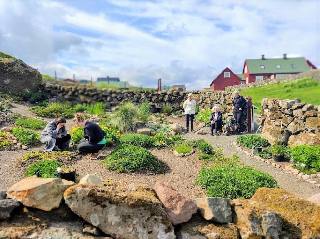 The Botanical Garden in Hoyvík