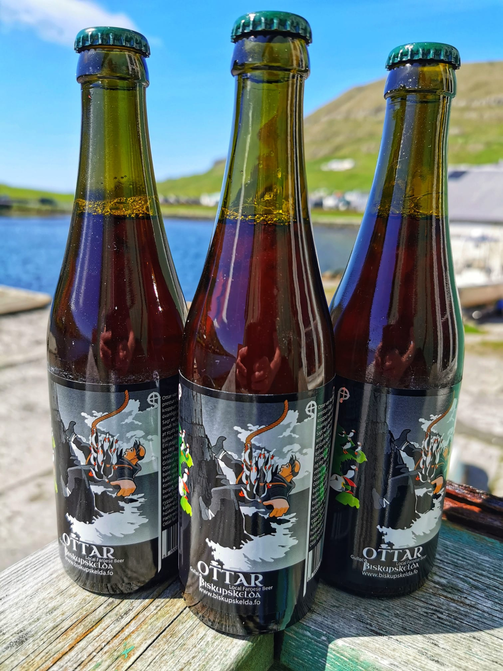 Ølsmakking í Sumba