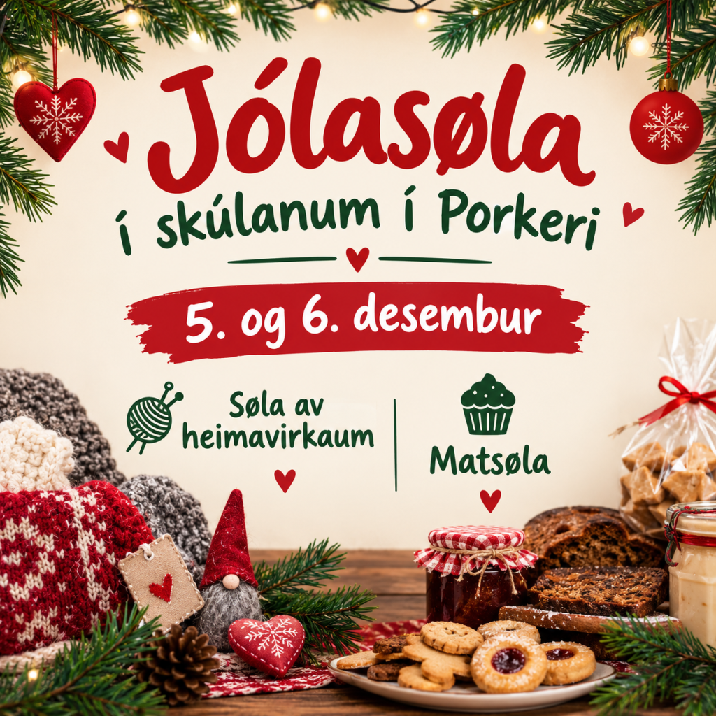 Christmas sale and café