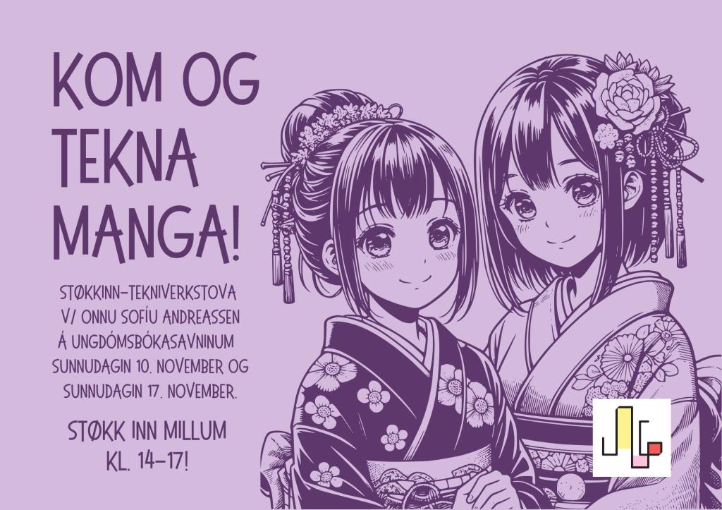 Kom og tekna manga