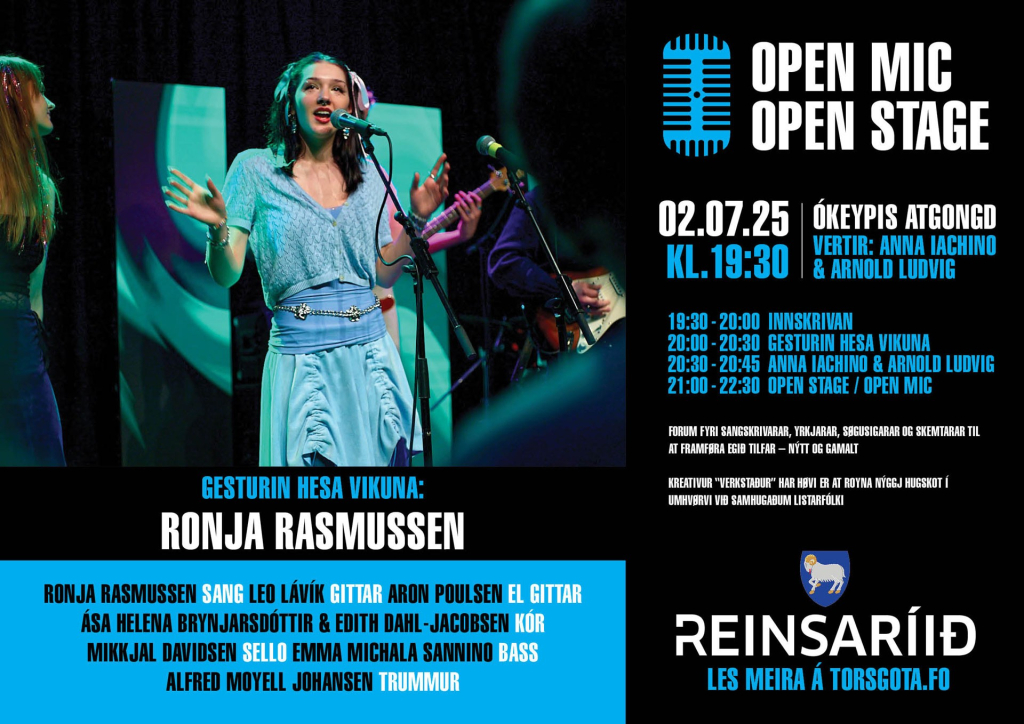 Open Mic / Open Stage við Ronju