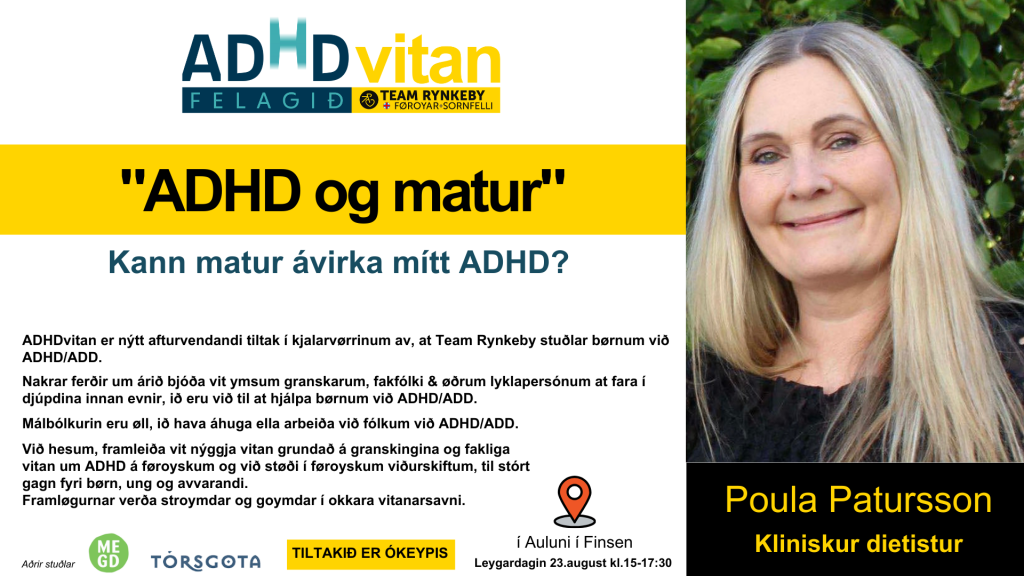 ADHDvitan: ADHD og matur