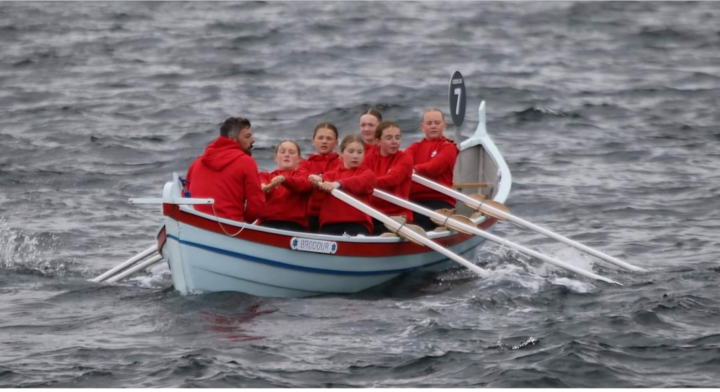 Kappróður á Lopransfirði