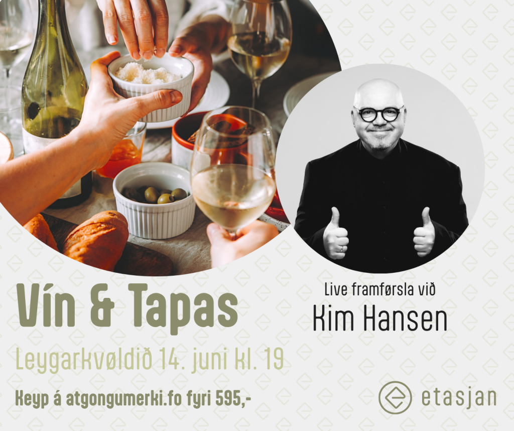 Vín & Tapas + Kim Hansen