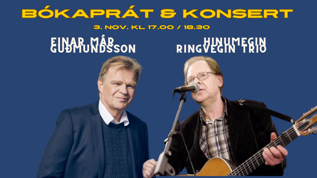 Bókaprát & konsert