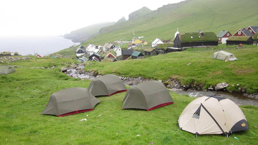 Camping Mykines
