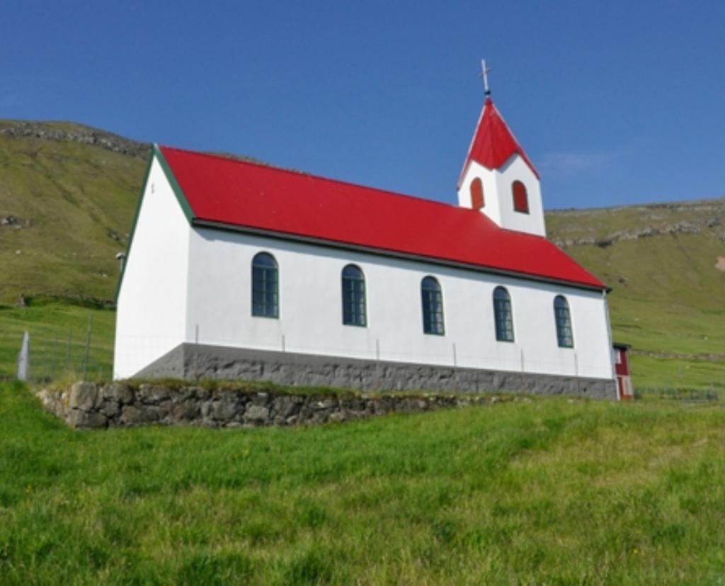 The church in Hestur