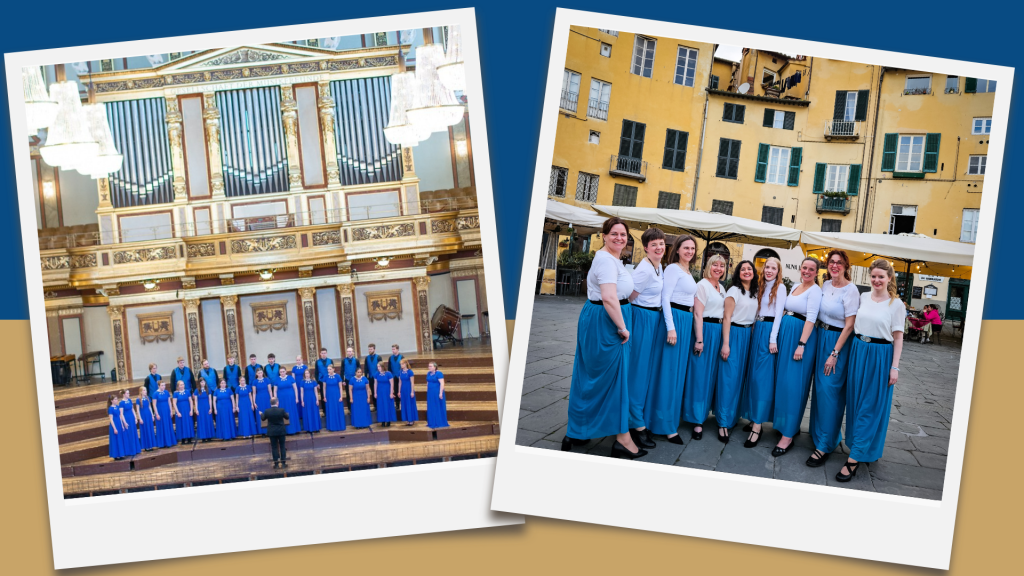 Beautiful choir music in lovely Gøta church - free
