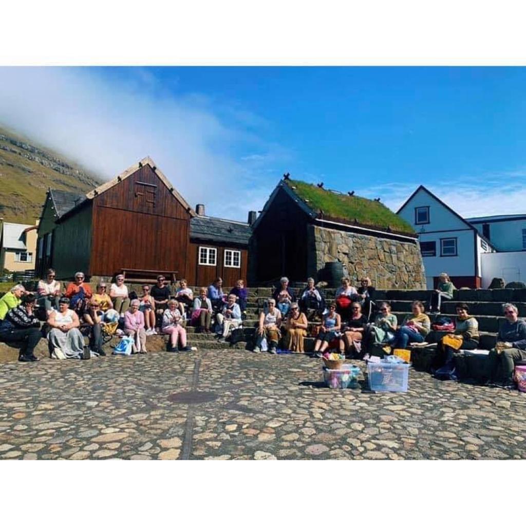 Knit in public
