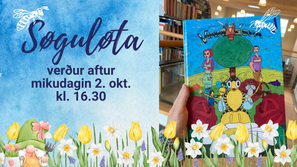 Storytime at the Library in Runavik