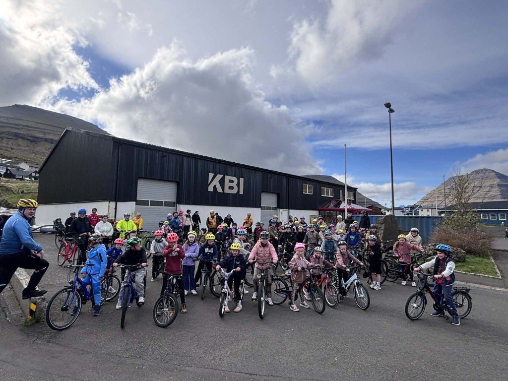 Cycling event for kids