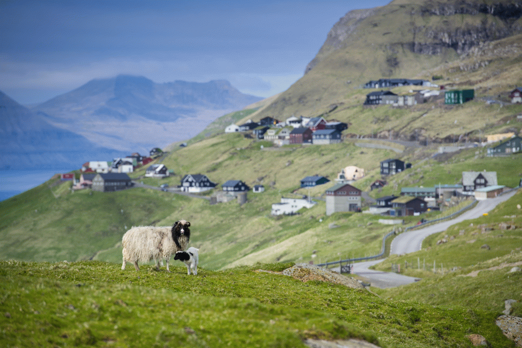 Velbastaður village