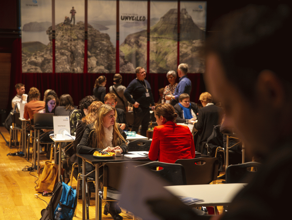 B2B meetings at the Nordic House at the annual Visit Faroe Islands famshop